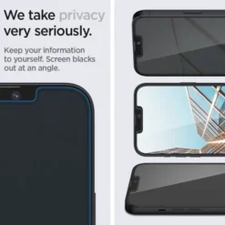 Spigen Apple|Iphone 14 Plus-Apple iPhone 13 Pro Max Szkło Hartowane 2-Pack Privacy Glass