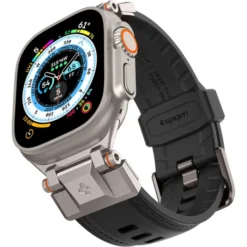 Spigen Apple Watch 5 42Mm|Apple Watch 5 45Mm-DURAPRO ARMOR PU APPLE WATCH 4 / 5 / 6 / 7 / 8 / 9 / SE / ULTRA 1 / 2 (42 / 44 / 45 / 49 MM) BLACK