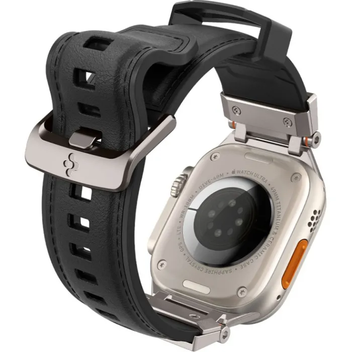 Spigen Apple Watch 5 42Mm|Apple Watch 5 45Mm-DURAPRO ARMOR PU APPLE WATCH 4 / 5 / 6 / 7 / 8 / 9 / SE / ULTRA 1 / 2 (42 / 44 / 45 / 49 MM) BLACK