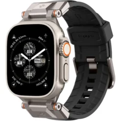 Spigen Apple Watch 5 42Mm|Apple Watch 5 45Mm-DURAPRO ARMOR PU APPLE WATCH 4 / 5 / 6 / 7 / 8 / 9 / SE / ULTRA 1 / 2 (42 / 44 / 45 / 49 MM) BLACK
