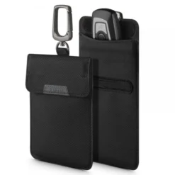 Spigen Inne-Etui na Kluczyki Klatka Faradaya Blokada Antykradzieżowa Rfid Black