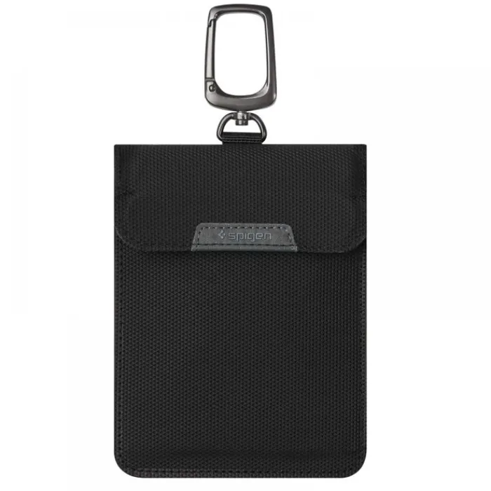 Spigen Inne-Etui na Kluczyki Klatka Faradaya Blokada Antykradzieżowa Rfid Black
