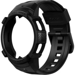 Spigen Galaxy Watch 4 46Mm|Samsung-Galaxy Watch 4 Classic 46 MM Rugged Armor ”pro” Matte Black Pasek