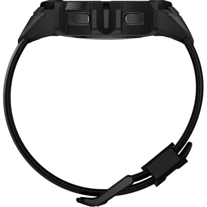 Spigen Galaxy Watch 4 40Mm|Samsung-Galaxy Watch 4 40 MM Rugged Armor ”pro” Pasek Charcoal Grey