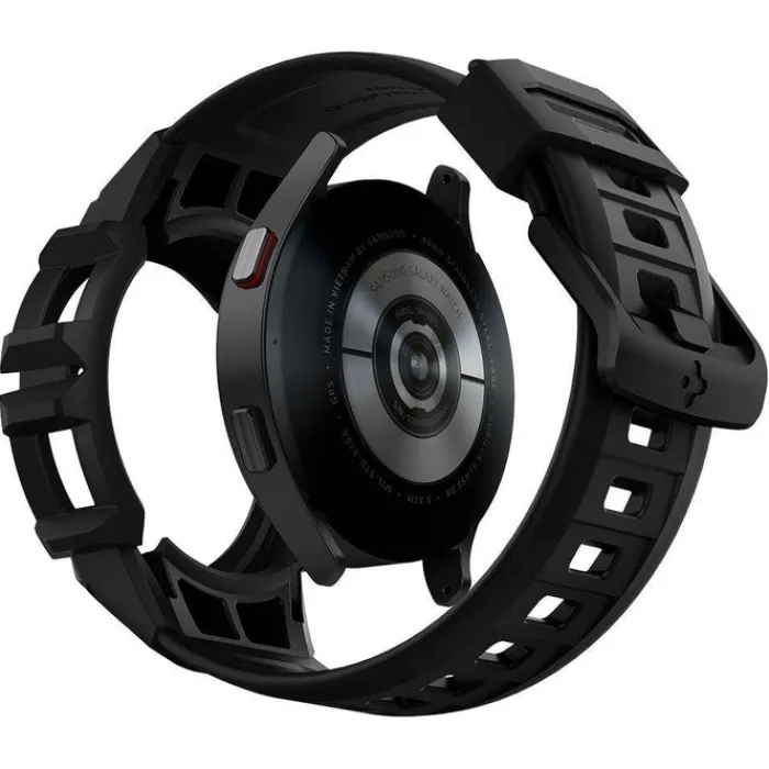 Spigen Galaxy Watch 4 40Mm|Samsung-Galaxy Watch 4 40 MM Rugged Armor ”pro” Pasek Charcoal Grey
