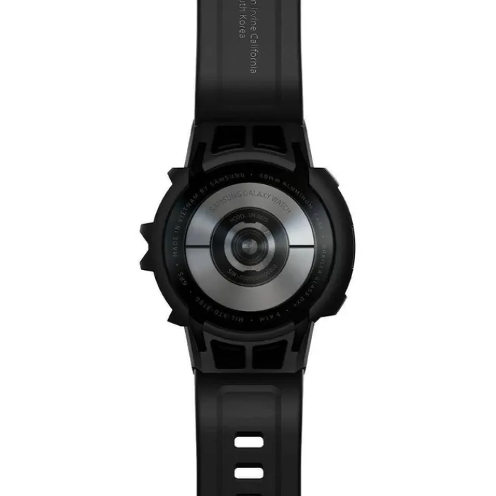 Spigen Galaxy Watch 4 40Mm|Samsung-Galaxy Watch 4 40 MM Rugged Armor ”pro” Pasek Charcoal Grey