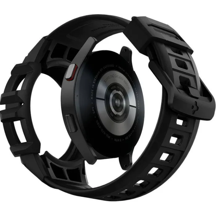 Spigen Galaxy Watch 4 40Mm|Samsung-Galaxy Watch 4 40 MM Rugged Armor ”pro” Pasek Charcoal Grey