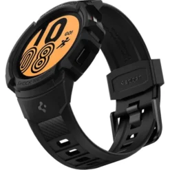 Spigen Galaxy Watch 4 40Mm|Samsung-Galaxy Watch 4 40 MM Rugged Armor ”pro” Pasek Charcoal Grey