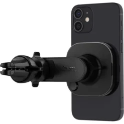 Spigen Iphone 14 Plus|Uchwyty Magnetyczne-ITS12 Magnetic Uchwyt Do Kratki Magsafe Vent Car Mount Black