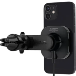 Spigen Iphone 14 Plus|Uchwyty Magnetyczne-Its12 W Onetap Magnetic Magsafe Vent Car Charger 7.5 W Uchwyt Do Kratki Black
