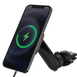 Spigen Iphone 14 Plus|Uchwyty Magnetyczne-Its12 W Onetap Magnetic Magsafe Vent Car Charger 7.5 W Uchwyt Do Kratki Black