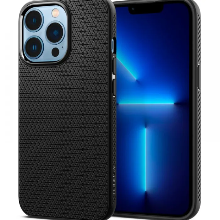 Spigen Apple|Iphone 13 Pro Max-Liquid Air iPhone 13 Pro Max Etui Matte Black Case