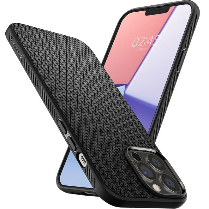 Spigen Apple|Iphone 13 Pro Max-Liquid Air iPhone 13 Pro Max Etui Matte Black Case
