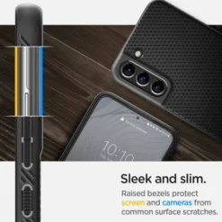 Spigen Samsung|Galaxy S22 Plus-Liquid Air S22 PLUS ETUI MATTE Czarny Case