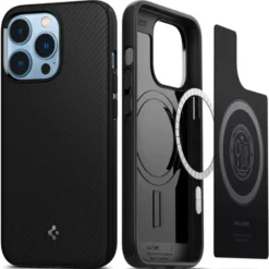 Spigen Iphone 13 Pro|Iphone 13 Pro-Mag Armor Magsafe iPhone 13 Pro Etui Matte Black Case