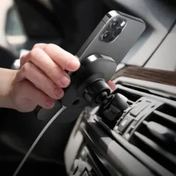 Spigen Iphone 14 Plus|Uchwyty Magnetyczne-Magfit Apple Magsafe Uchwyt Do Kratki Car Charger Holder