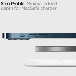 Spigen Iphone 14 Plus|Iphone 13-MAGFIT PAD APPLE MAGSAFE WHITE