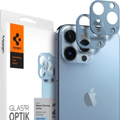 Spigen Iphone 13 Pro|Apple-Optik.Tr Camera Protector 2-Pack Apple iPhone 13 Pro / 13 Pro Max Sierra Blue OSŁONA APARATU
