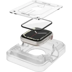 Spigen Apple|Apple Watch 8 45Mm-PROFLEX ”EZ FIT” 2-PACK APPLE WATCH 7 8 (45 MM) Szkło Hybrydowe