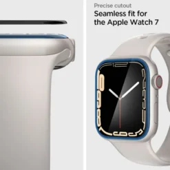 Spigen Apple|Apple Watch 8 45Mm-PROFLEX ”EZ FIT” 2-PACK APPLE WATCH 7 8 (45 MM) Szkło Hybrydowe