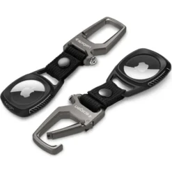 Spigen Lokalizatory-Rugged Armor Apple Airtag Etui Matte Black Case