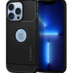 Spigen Apple|Iphone 13 Pro Max-Rugged Armor iPhone 13 Pro Max Etui Matte Black Case