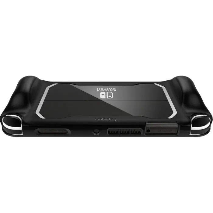 Spigen Nintendo|Akcesoria Do Konsol-RUGGED ARMOR Nintendo Switch Oled Matte Black
