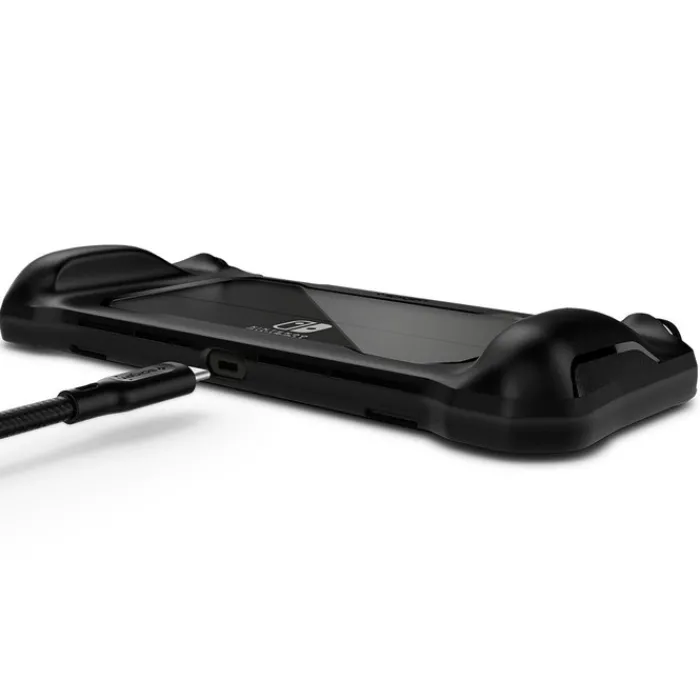 Spigen Nintendo|Akcesoria Do Konsol-RUGGED ARMOR Nintendo Switch Oled Matte Black