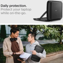 Spigen Inne-RUGGED ARMOR POUCH ”PRO” LAPTOP 13-14 ETUI BLACK