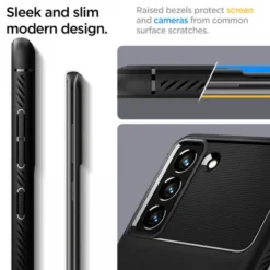 Spigen Galaxy S21 Fe|Samsung-Rugged Armor S21 FE Matte Black Case