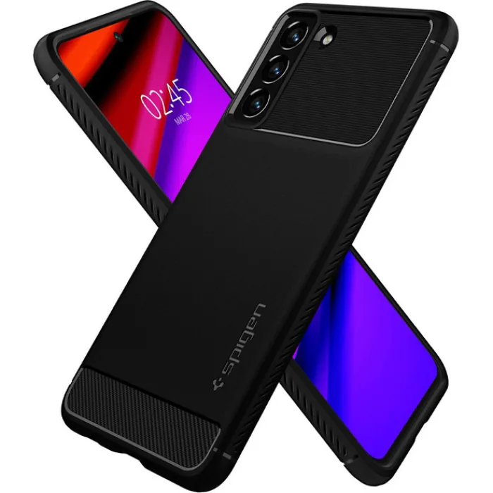 Spigen Galaxy S21 Fe|Samsung-Rugged Armor S21 FE Matte Black Case