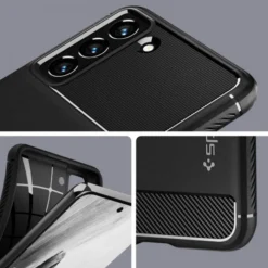 Spigen Galaxy S21 Fe|Samsung-Rugged Armor S21 FE Matte Black Case