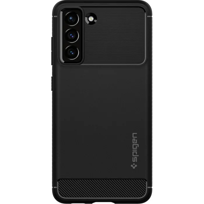 Spigen Galaxy S21 Fe|Samsung-Rugged Armor S21 FE Matte Black Case