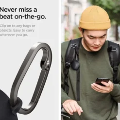 Spigen Galaxy Buds 2|Etui Galaxy Buds-Samsung Galaxy Buds 2 Live Pro Geo Fit Etui Szary Case