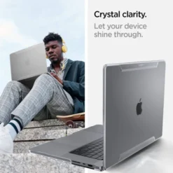 Spigen Macbook Pro 14|Macbook-THIN FIT MACBOOK PRO 14 2021-2022 CRYSTAL CLEAR