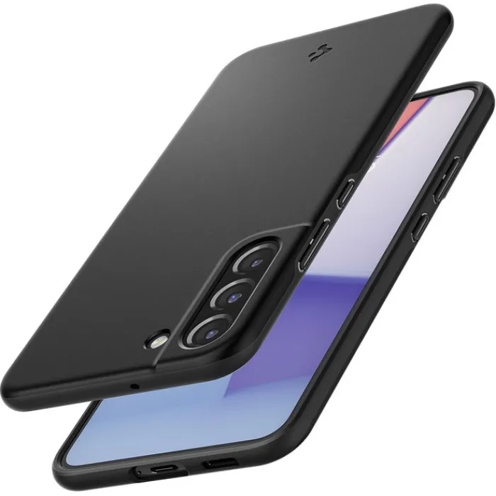 Spigen Samsung|Galaxy S22-Thin Fit S22 ETUI Czarne Case