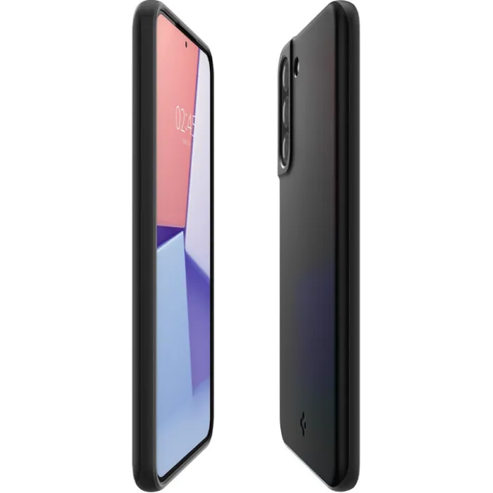 Spigen Samsung|Galaxy S22-Thin Fit S22 ETUI Czarne Case