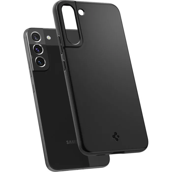 Spigen Samsung|Galaxy S22-Thin Fit S22 ETUI Czarne Case