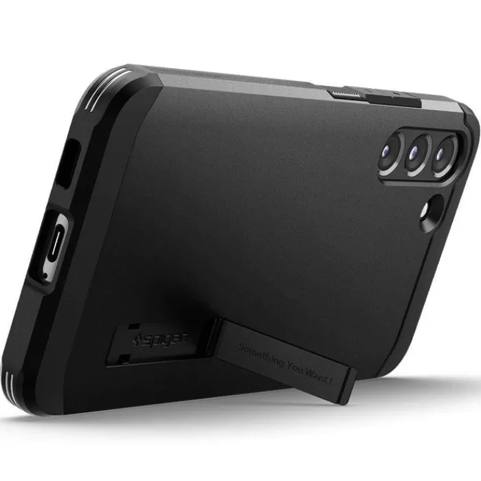 Spigen Samsung|Galaxy S22 Plus-Tough Armor S22 PLUS ETUI Czarne Case