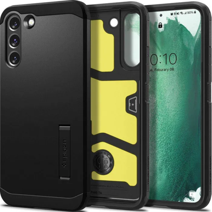 Spigen Samsung|Galaxy S22 Plus-Tough Armor S22 PLUS ETUI Czarne Case