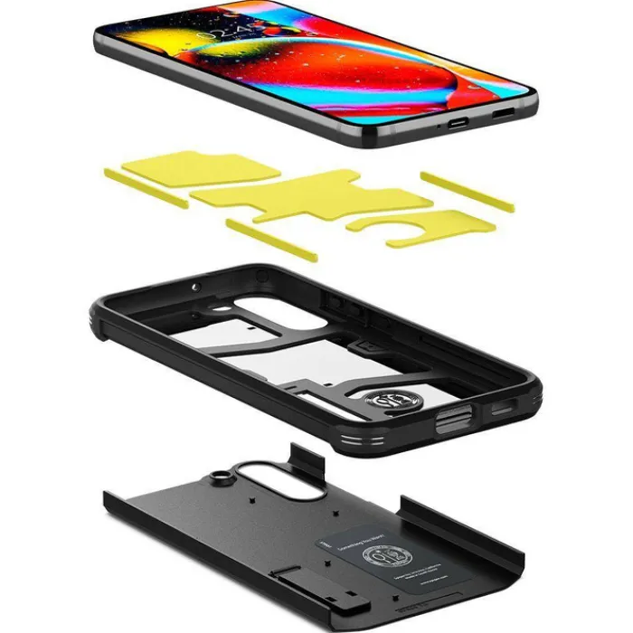 Spigen Samsung|Galaxy S22 Plus-Tough Armor S22 PLUS ETUI Czarne Case