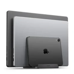 Spigen Macbook Pro 14|Macbook-STOJAK NA LAPTOPY LD208S4 PIONOWY SPACE GREY