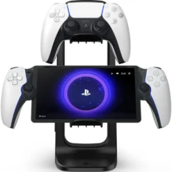 Spigen Podstawki-STOJAK UNIVERSAL GAME CONTROLLER & HEADSET STAND BLACK