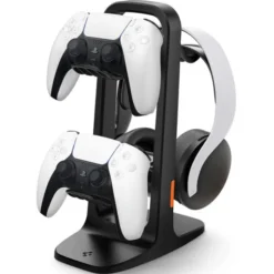 Spigen Podstawki-STOJAK UNIVERSAL GAME CONTROLLER & HEADSET STAND BLACK