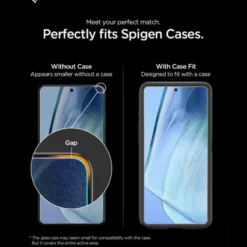 Spigen Samsung|Galaxy S26-SZKŁO ANTYREFLEKSYJNE SAMSUNG GALAXY S26 GLAS.TR "EZ FIT PRO AC" 2-PACK CLEAR