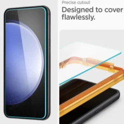 Spigen Samsung|Galaxy S23 Fe-Szkło Hartowane Alm Glas.tr 2-pack Galaxy S23 Fe Clear