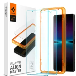 Spigen Xperia 1 Vi|Sony-Szkło Hartowane Alm Glas.tr 2-pack Sony Xperia 1 Vi Clear