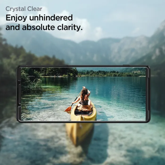 Spigen Xperia 1 Vi|Sony-Szkło Hartowane Alm Glas.tr 2-pack Sony Xperia 1 Vi Clear