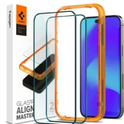 Spigen Iphone 14 Pro Max|Apple-Szkło Hartowane Alm Glass Fc 2-pack iPhone 14 Pro Max Black