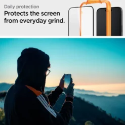 Spigen Iphone 15 Plus|Apple-Szkło Hartowane Alm Glass Fc 2-pack iPhone 15 Plus Black